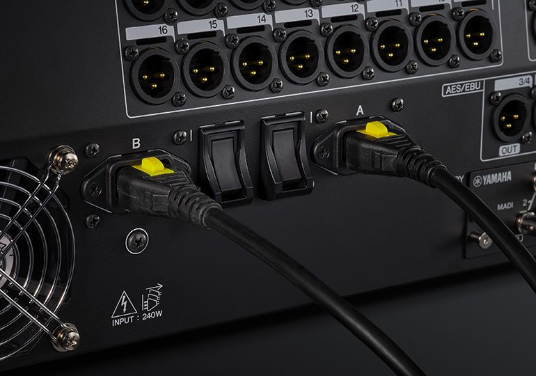 Yamaha Digital Mixing Console DM7: 冗余電源，可靠性高
